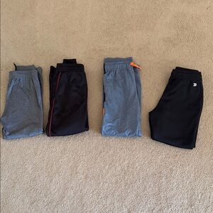 Tek Gear Kids' Gray and Black Joggers Set